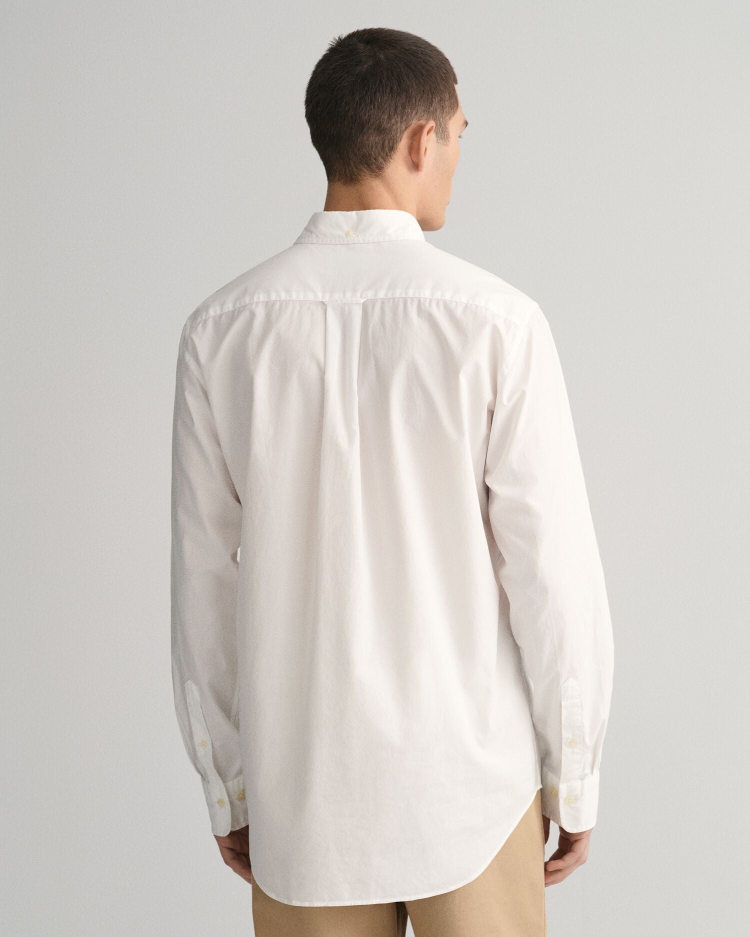 Regular Fit Poplin Shirt White / S