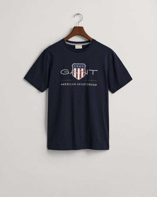 Archive Shield T-Shirt Evening Blue / S