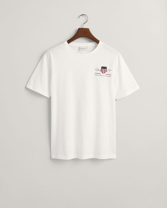 Embroidered Archive Shield T-Shirt S / White