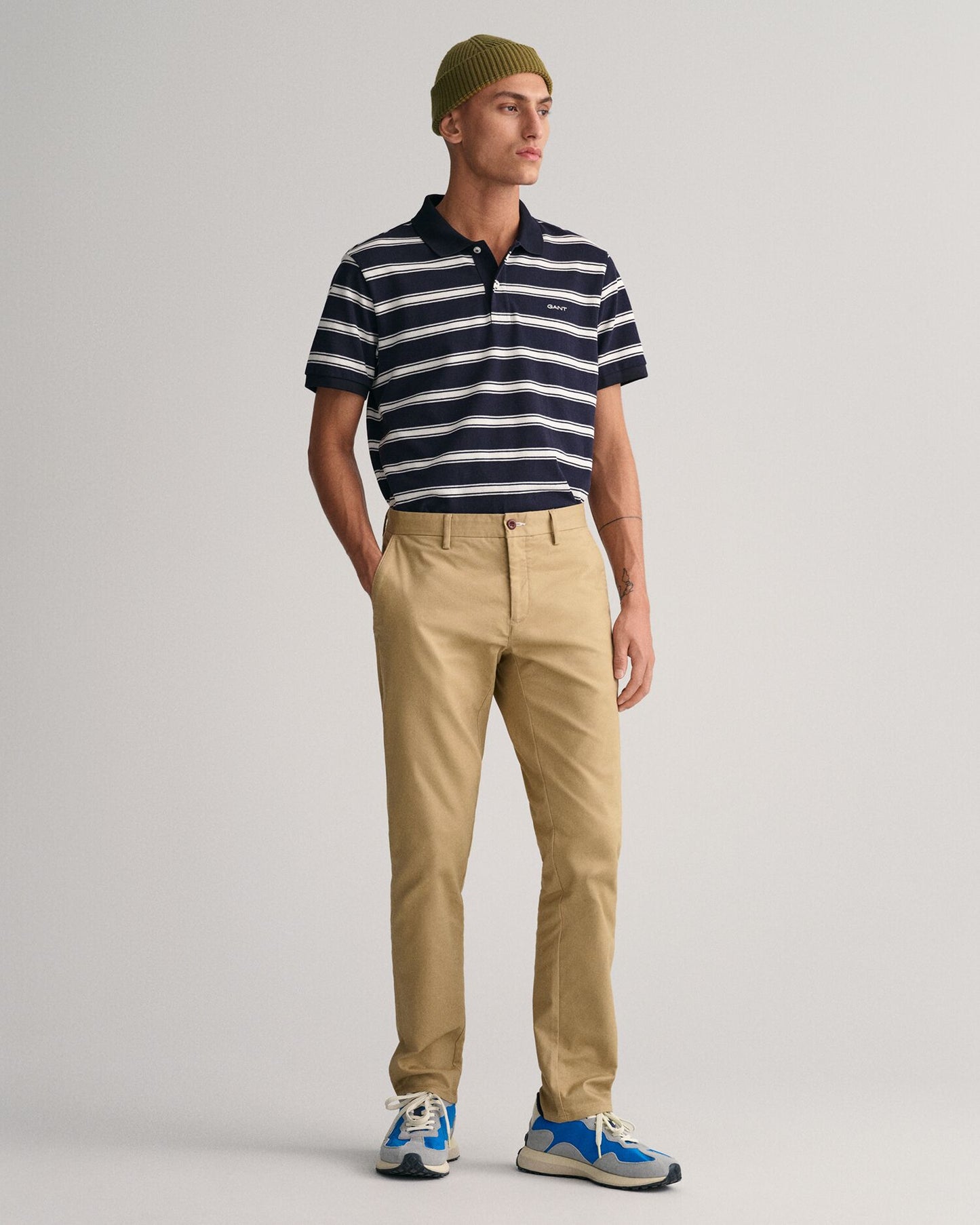 Slim Fit Tech Prep™ Chinos 32X32 / Dark Khaki