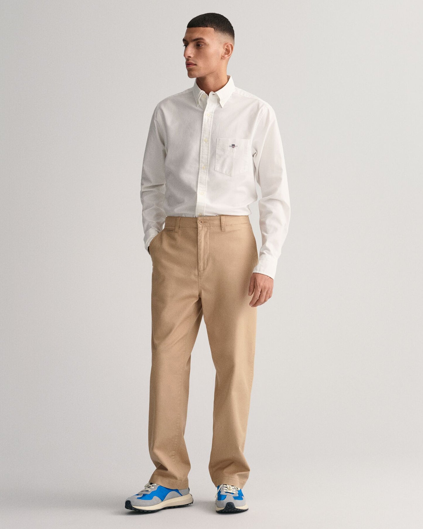 Regular Fit Classic Oxford Shirt S / White