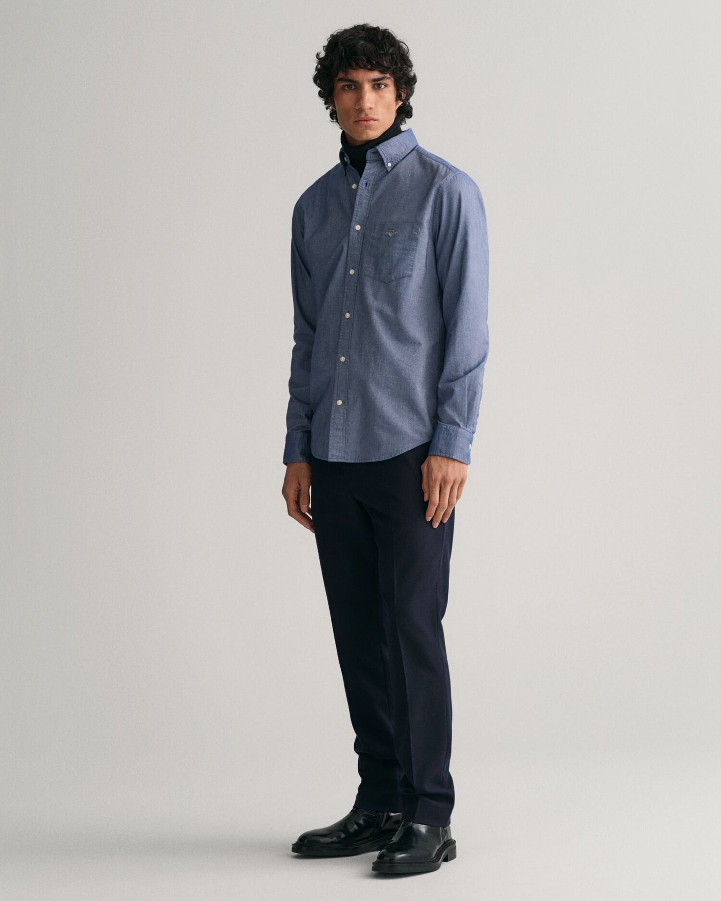 Regular Fit Classic Oxford Shirt S / Persian Blue