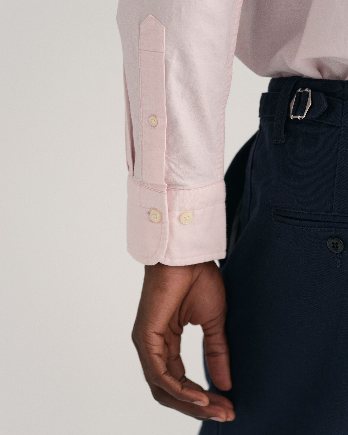 Regular Fit Classic Oxford Shirt S / Light Pink