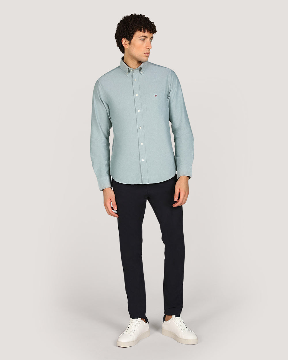 Gant Regular Classic Oxford Shirt For Men FOREST GREEN / M