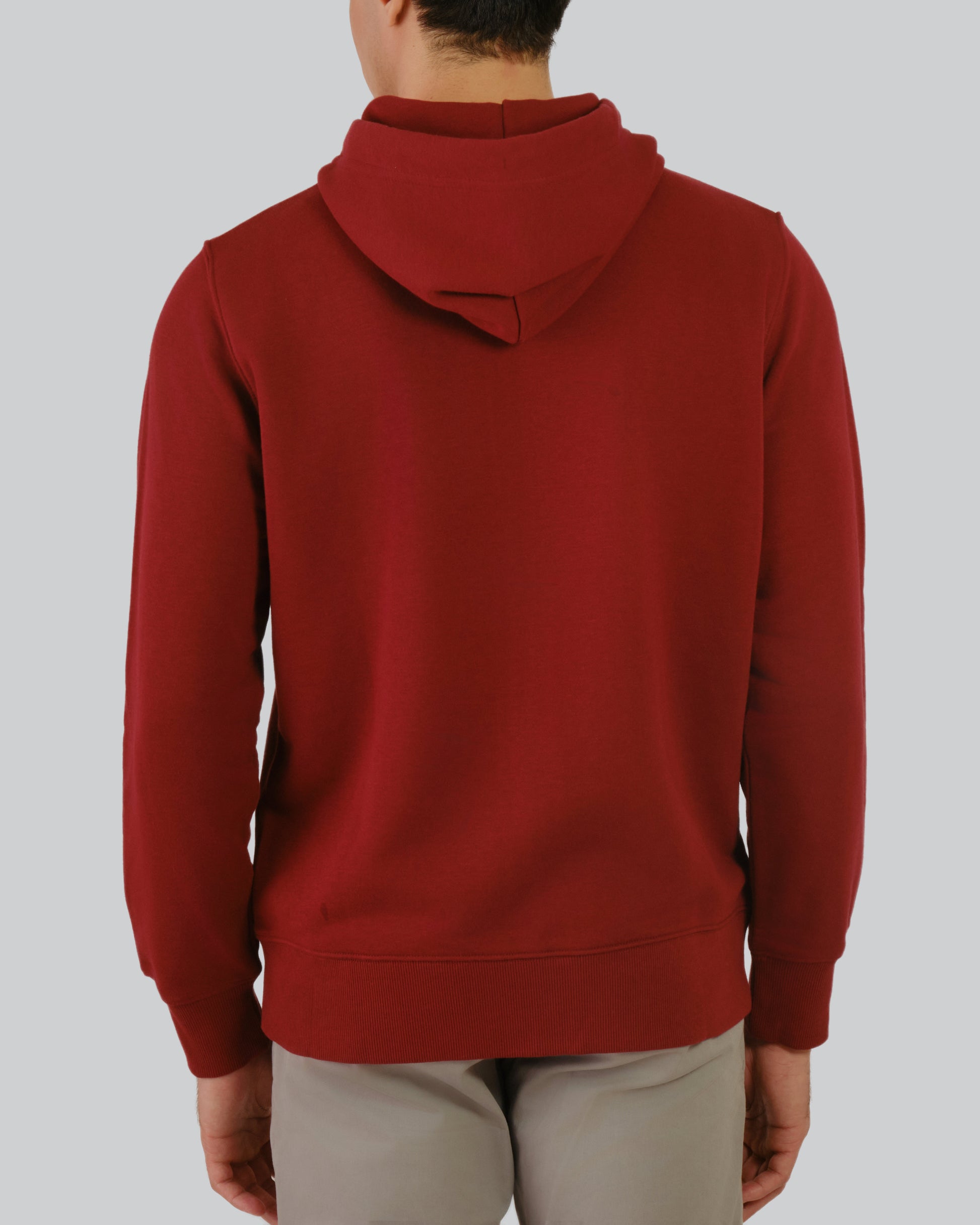 Shield Zip Hoodie Plumped Red / M