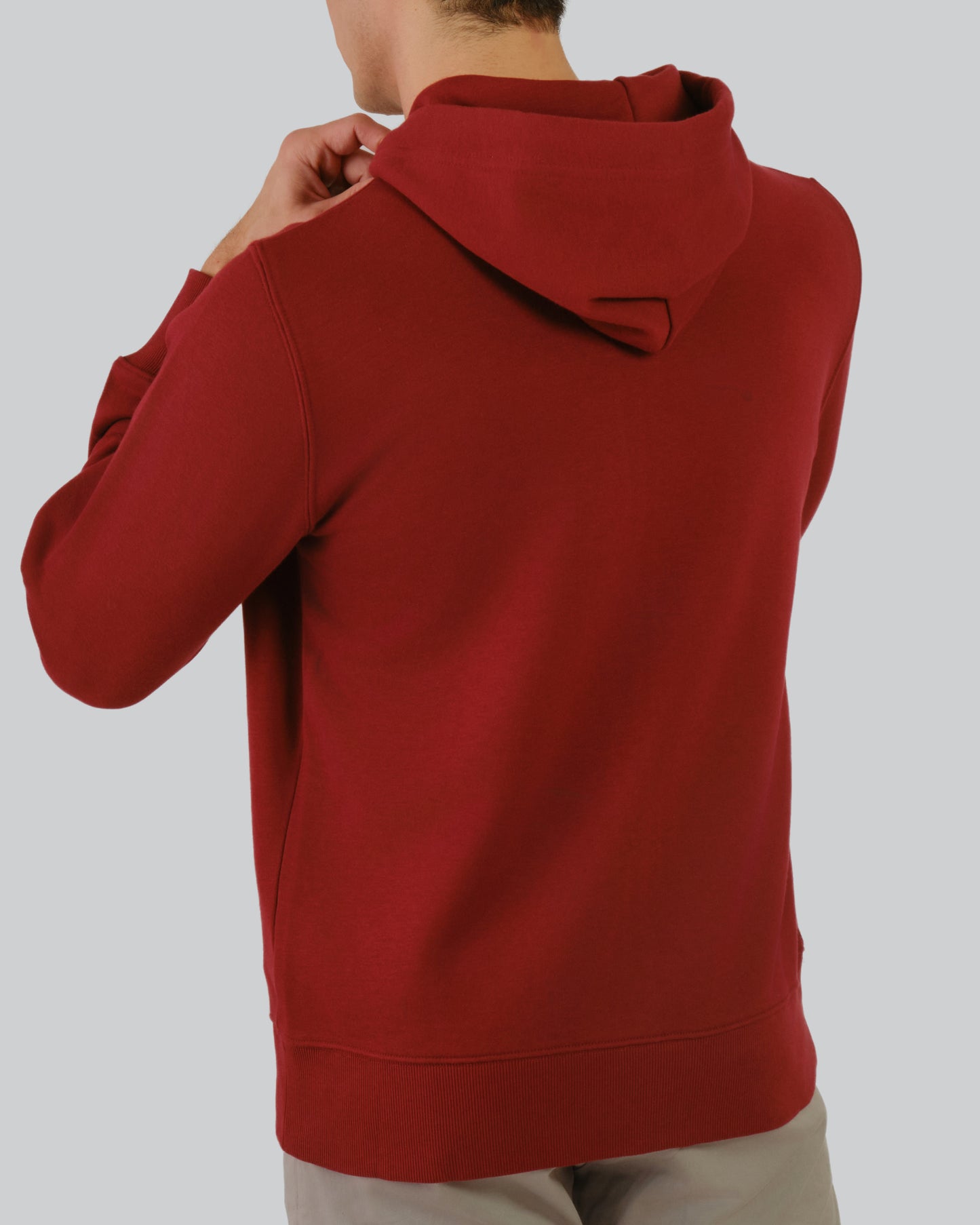 Shield Zip Hoodie Plumped Red / M