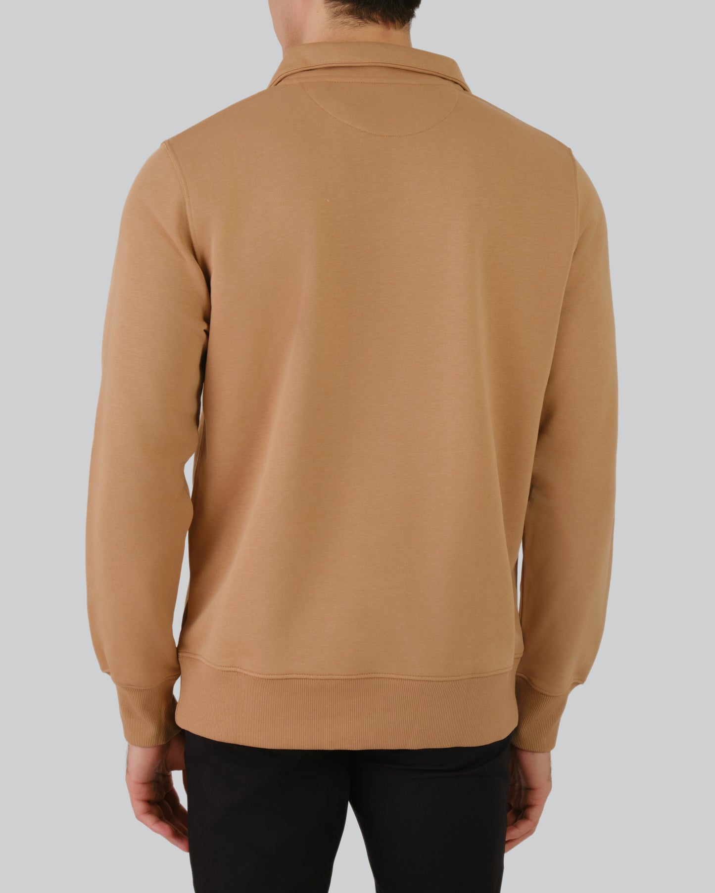 Shield Half-Zip Sweatshirt Warm Khaki / M