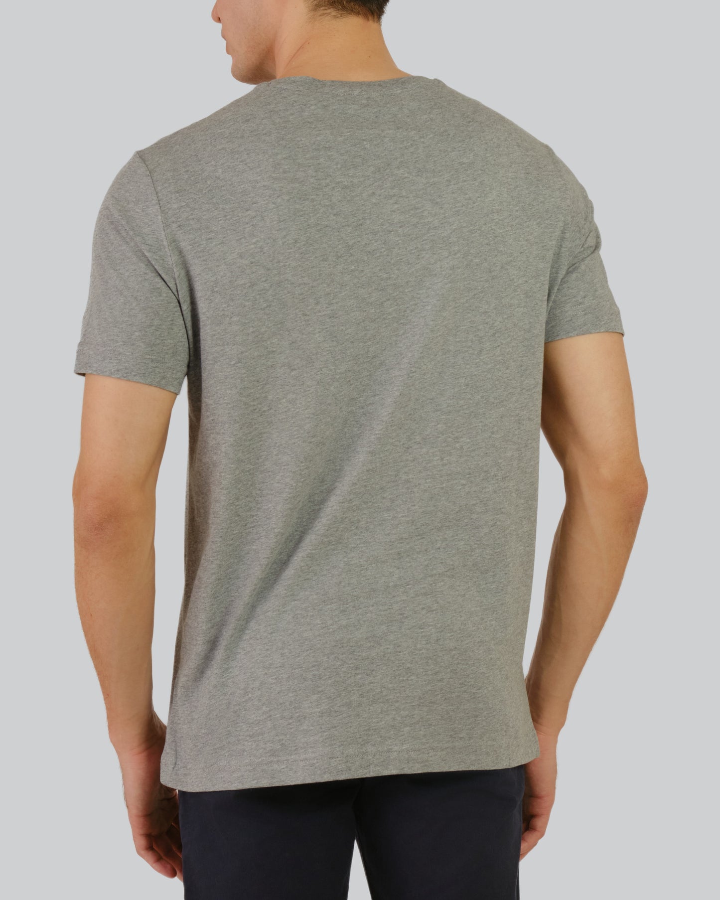 Gant Logo T-Shirt Grey Melange / M