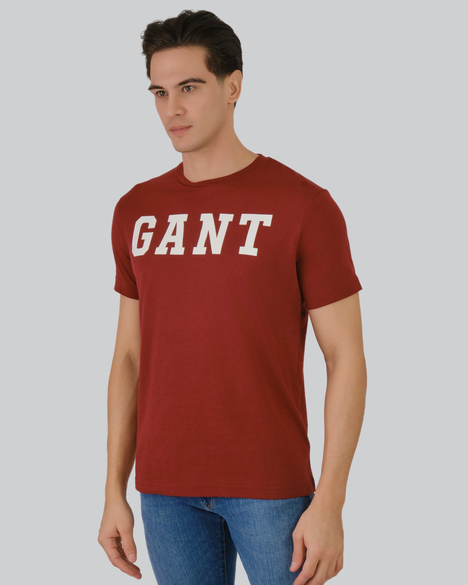 Gant Logo T-Shirt Plumped Red / M