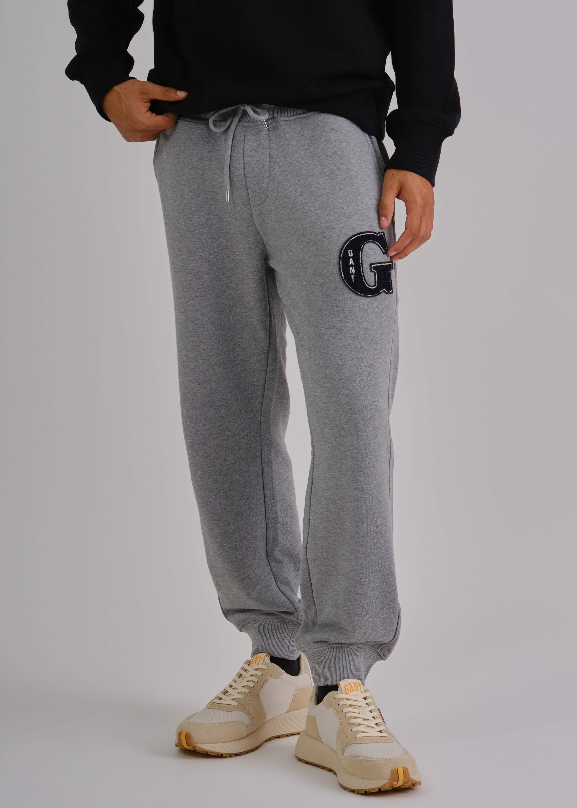 G Graphic Sweatpants Grey Melange / M