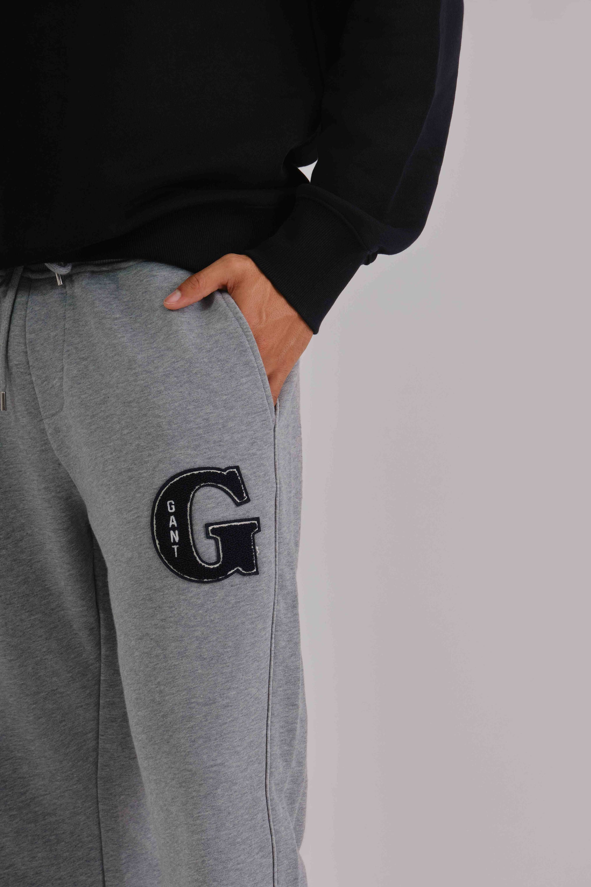 G Graphic Sweatpants Grey Melange / M