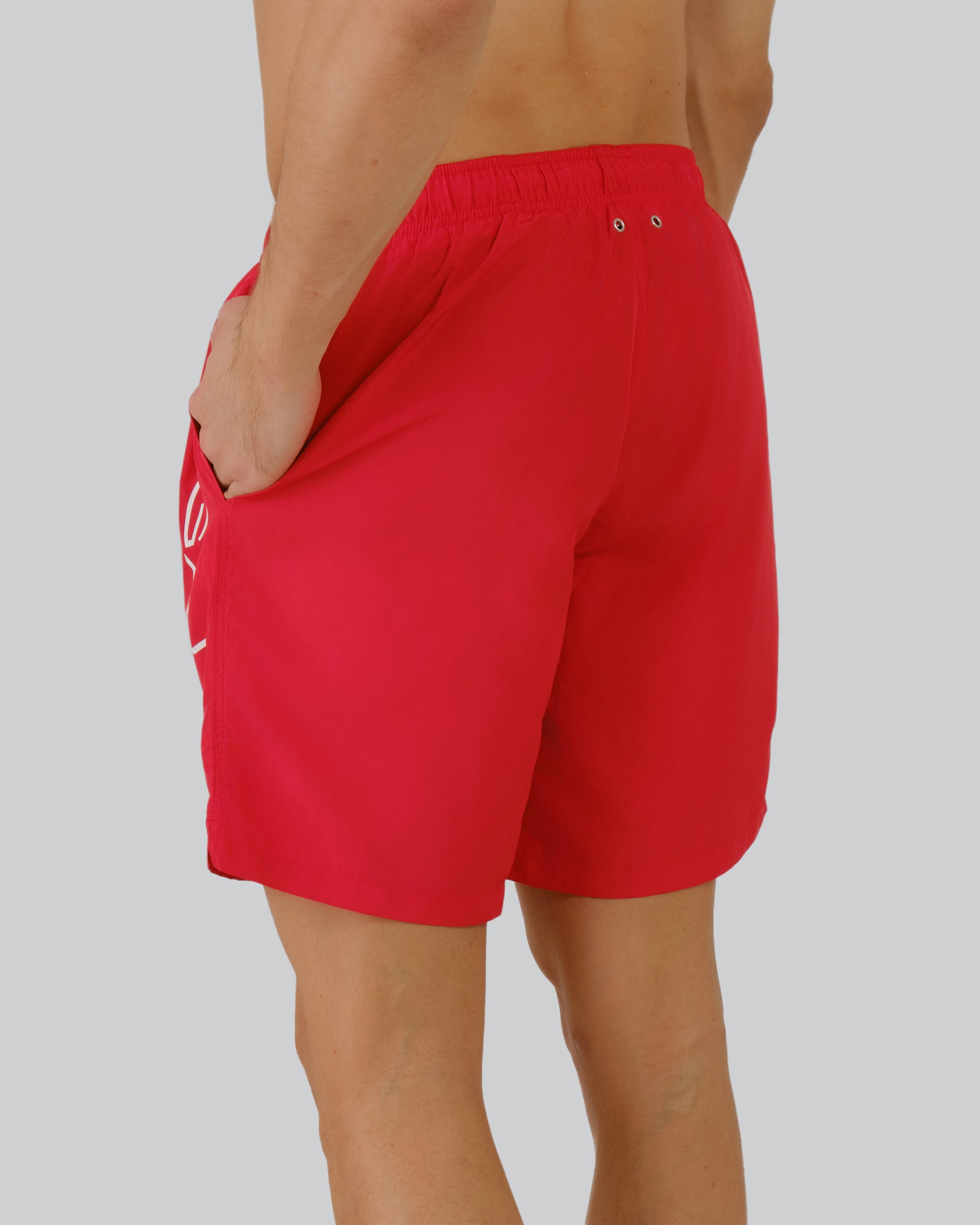 Lightweight Swim Shorts Bright Red / M