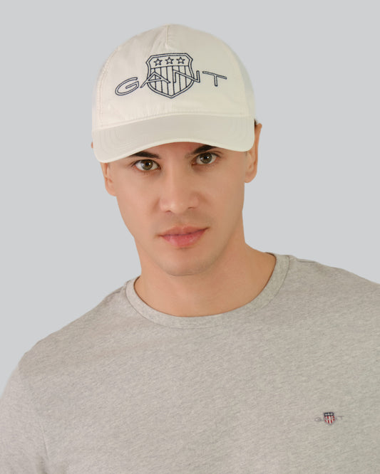 Logo Crinkle Cap Eggshell / ONESIZE