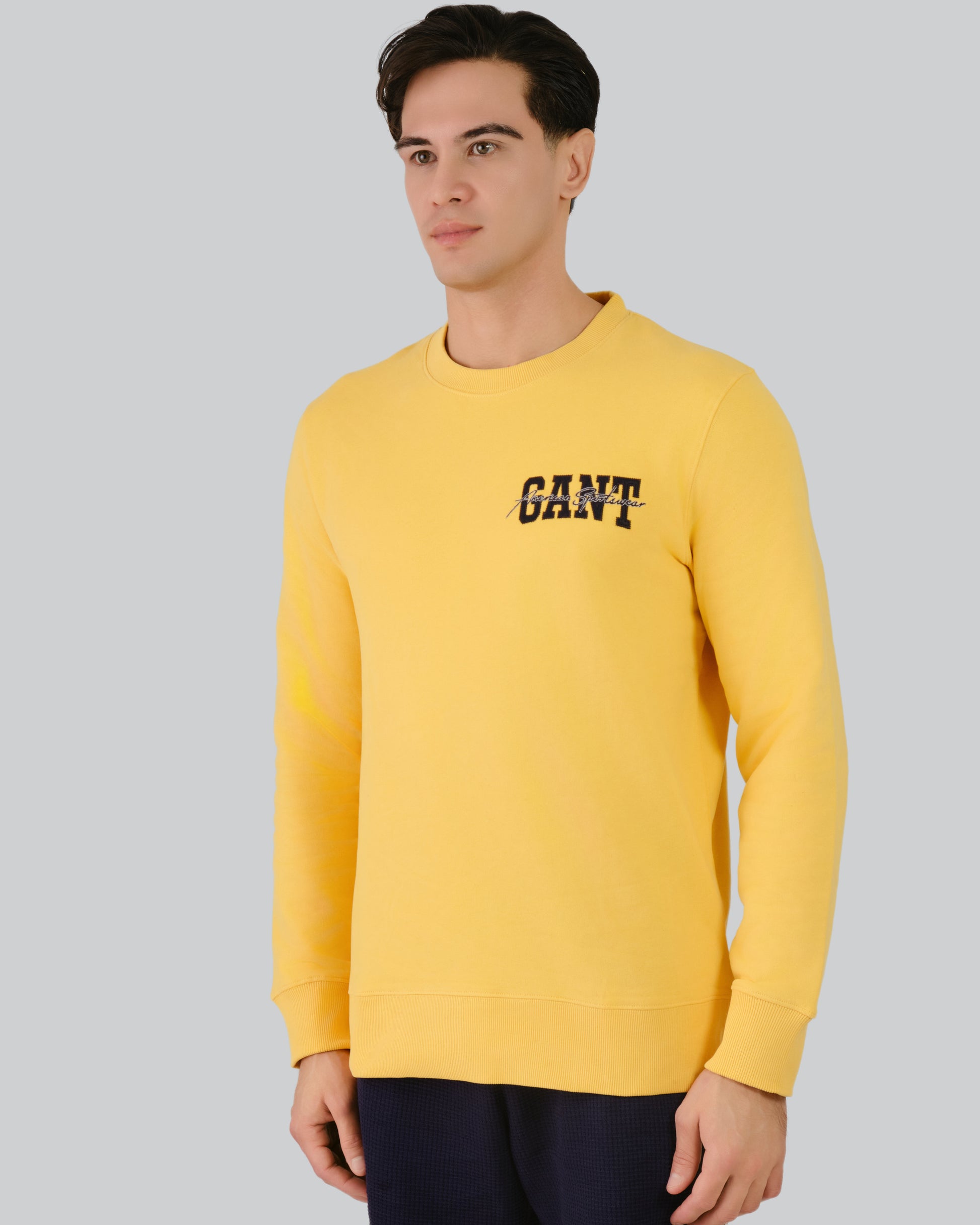 Arch Script C-Neck Smooth Yellow / M