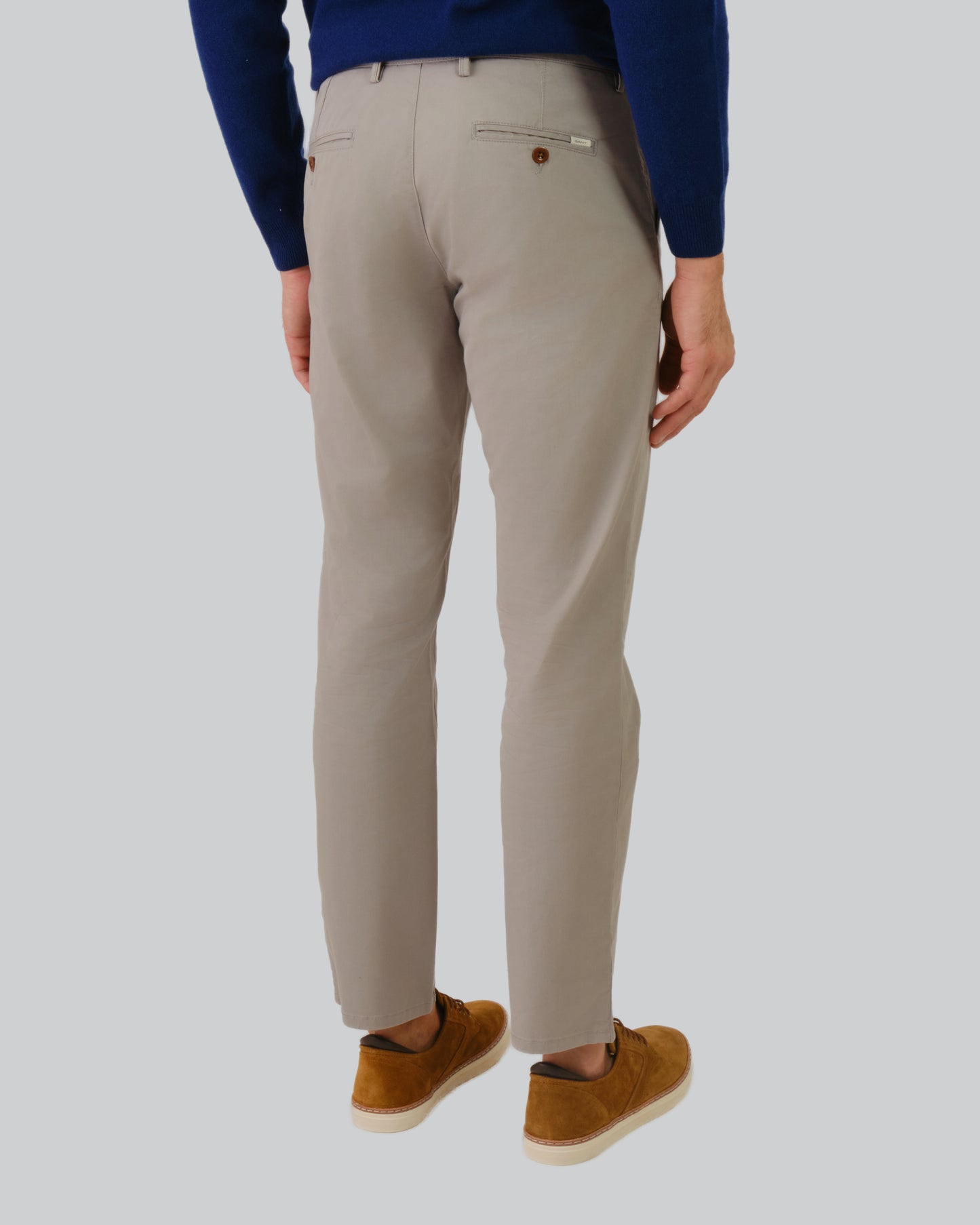 Af Tapered Stretch Twill Chinos Stone Grey / 32X32