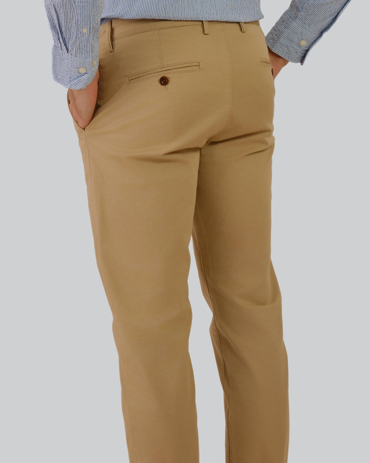 Af Tapered Stretch Twill Chinos Dark Khaki / 32X32