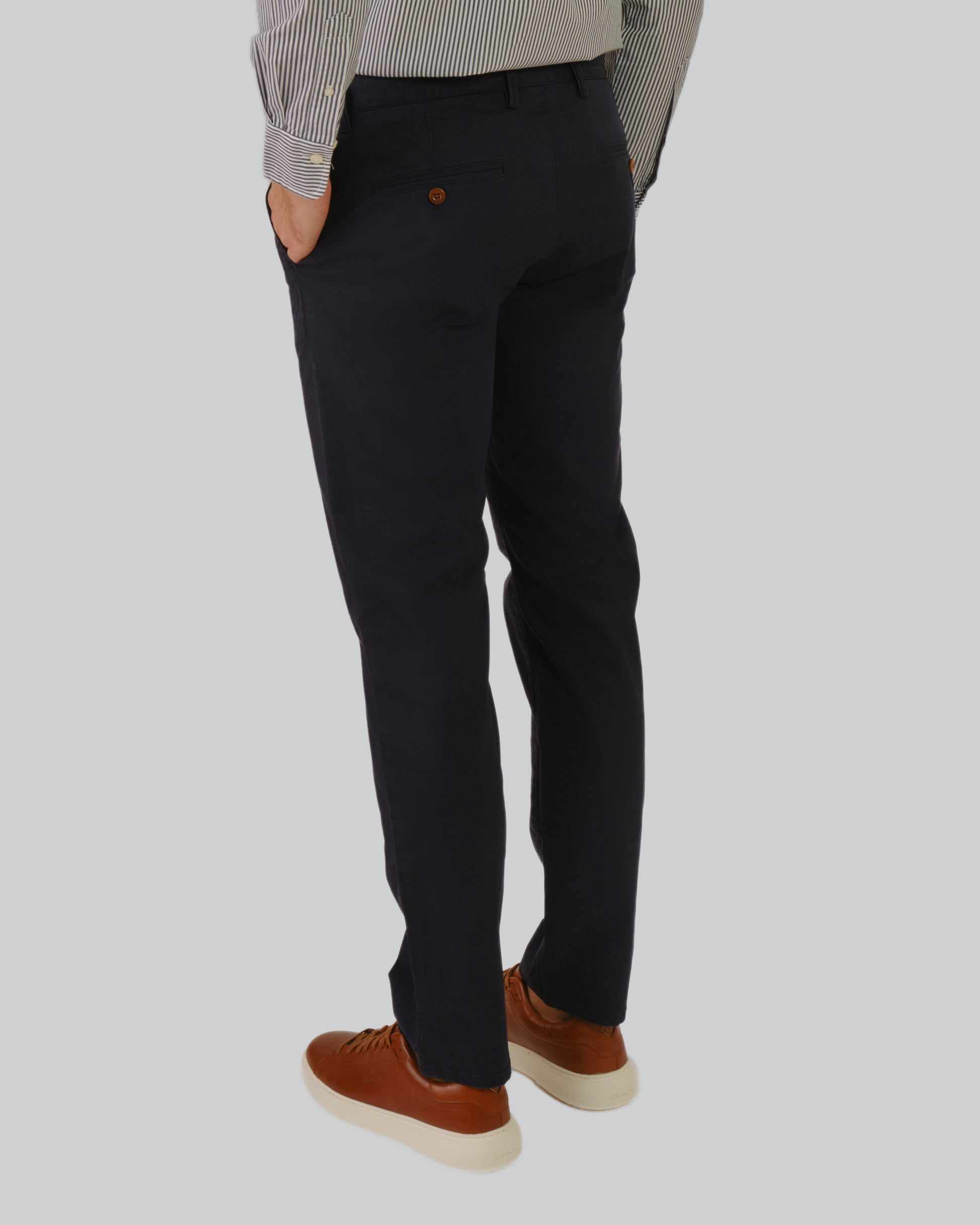 Af Tapered Stretch Twill Chinos Marine / 32X32