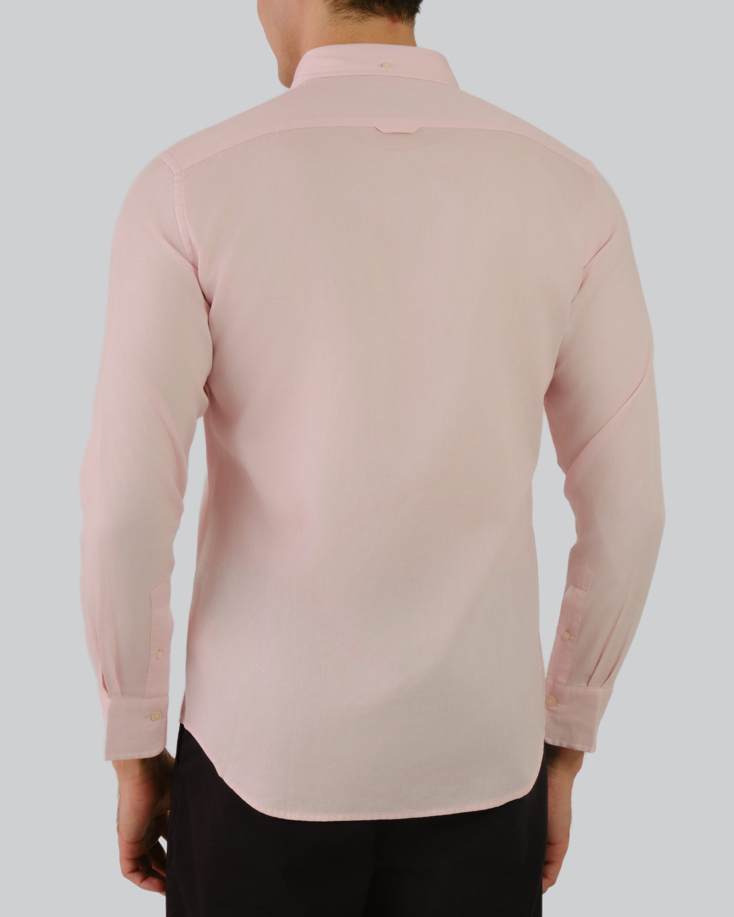 Af Honeycomb Texture Shirt Light Pink / M