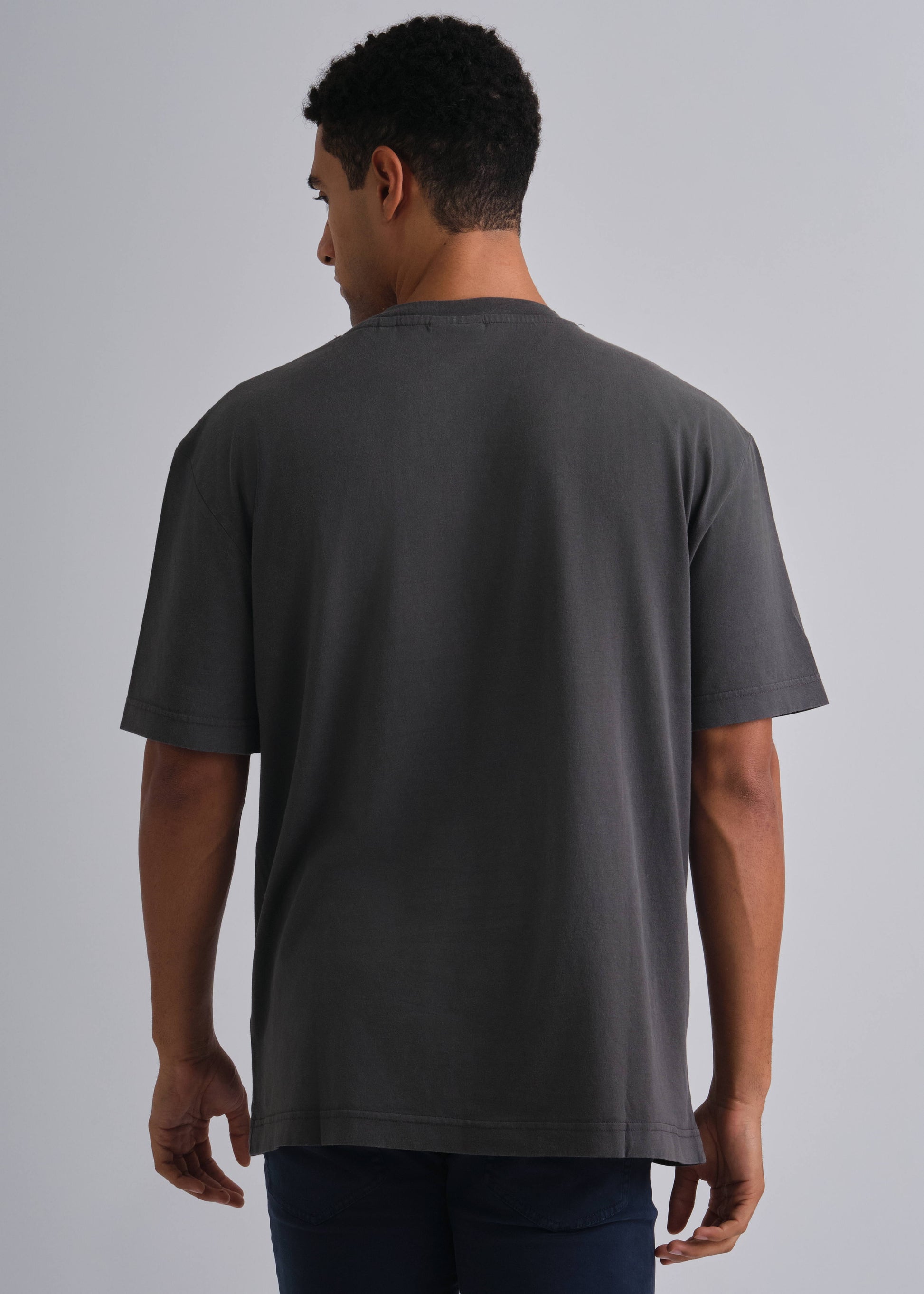 Stone Washed T-Shirt Dark Graphite / M