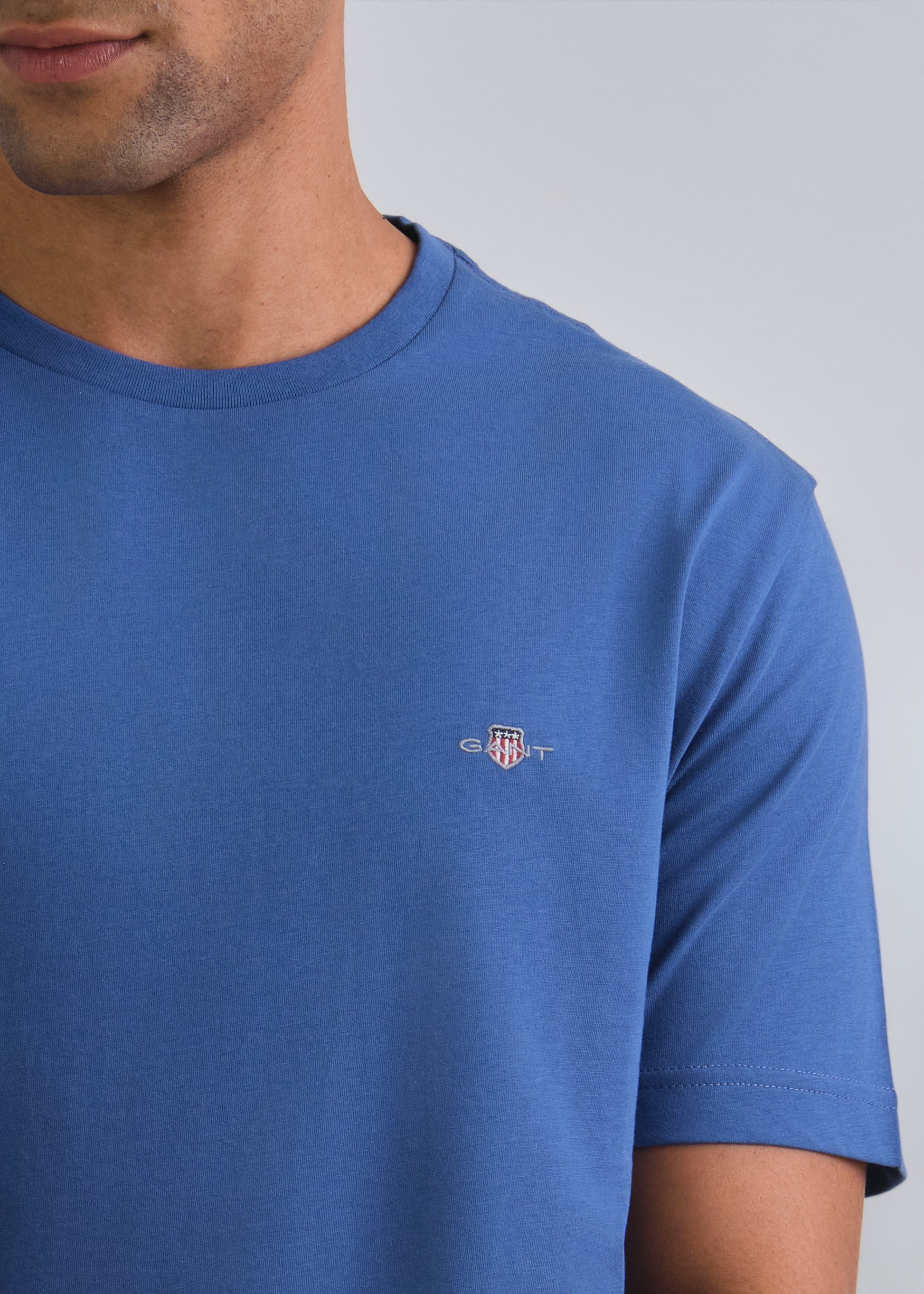 Regular Fit Shield T-Shirt Vintage Blue / M