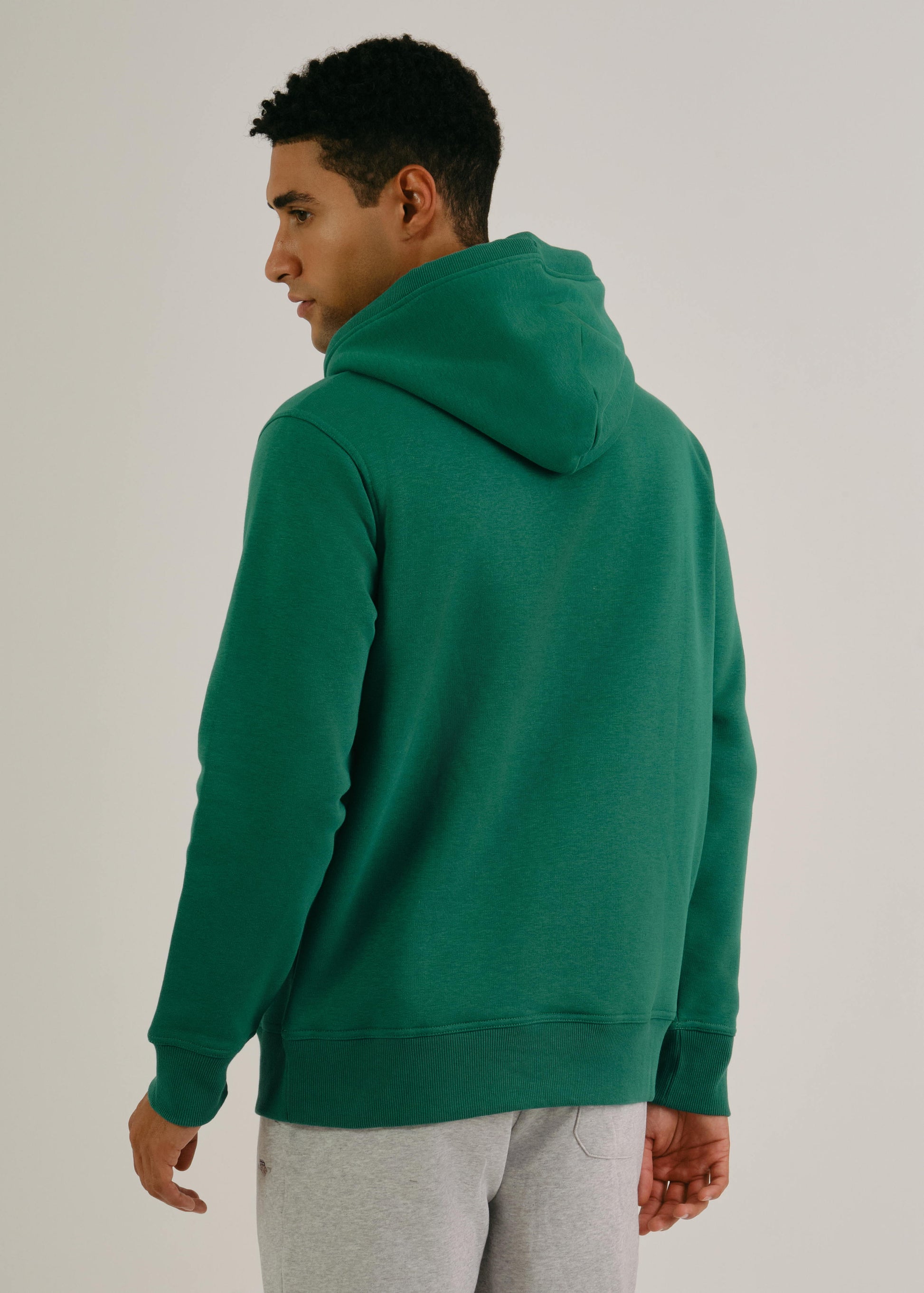 Regular Fit Archive Shield Hoodie Deep Forest Green / M