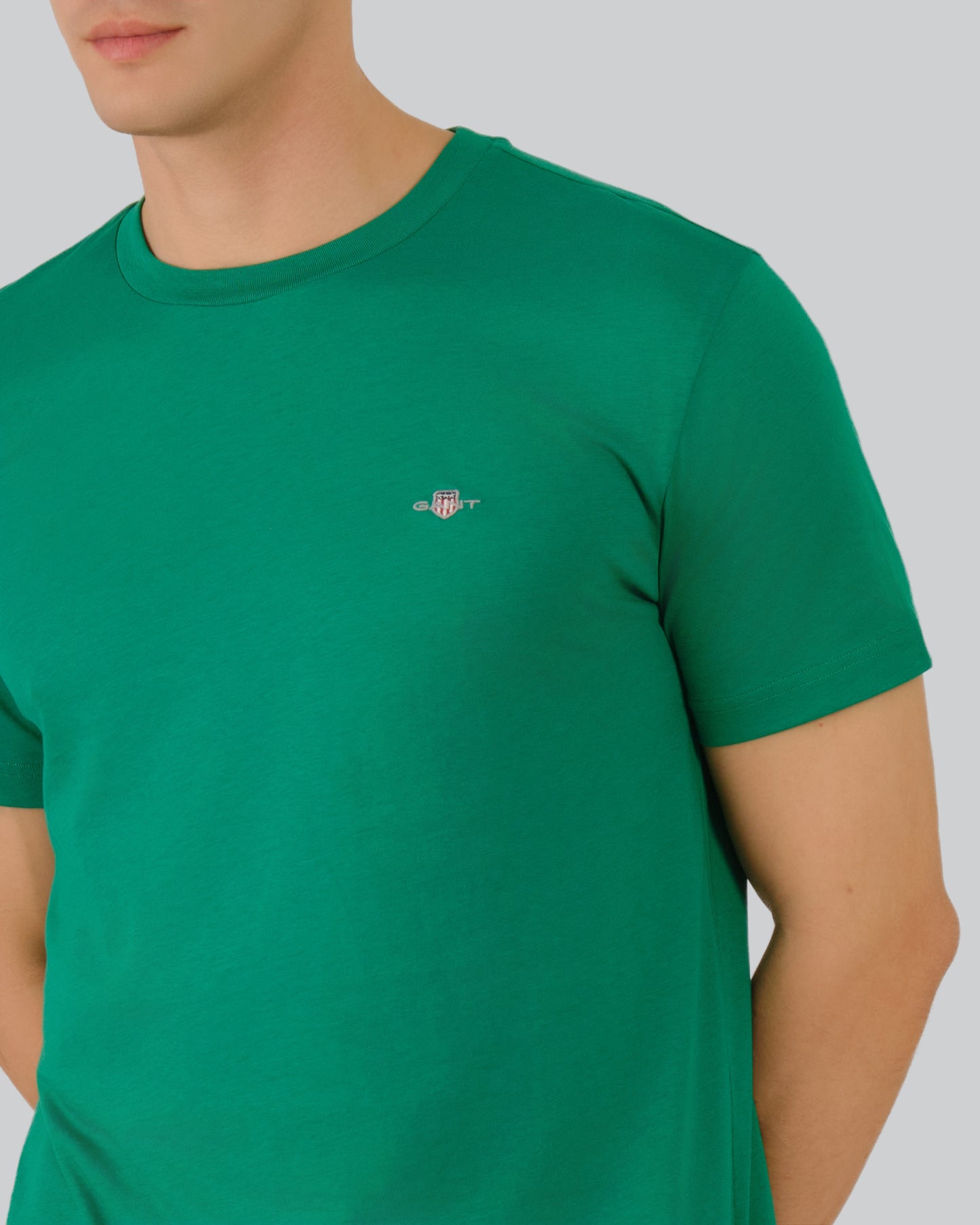 GANT Shield Logo T-Shirt Lush Green / M