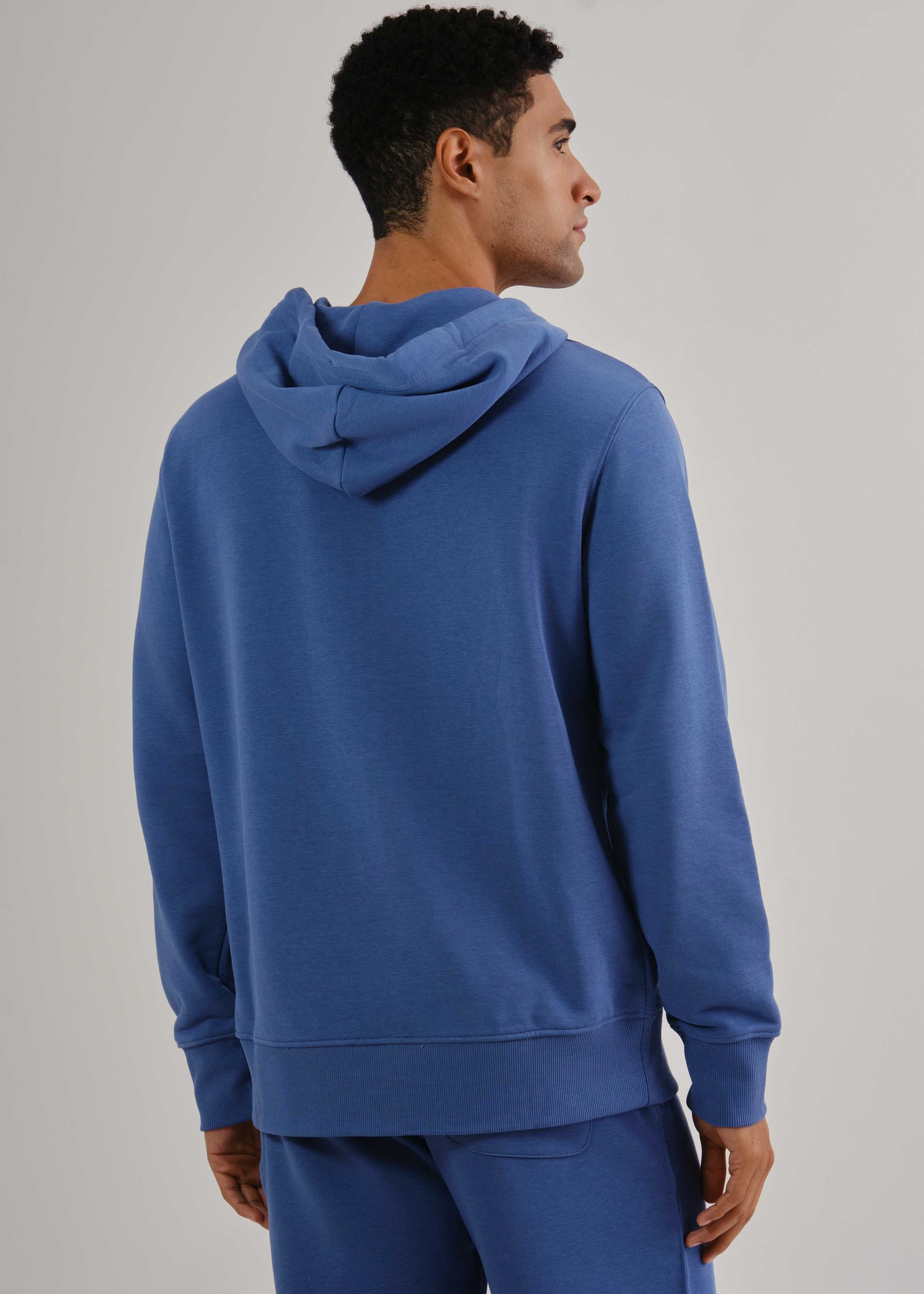 Regular Fit Shield Full Zip Hoodie Vintage Blue / M