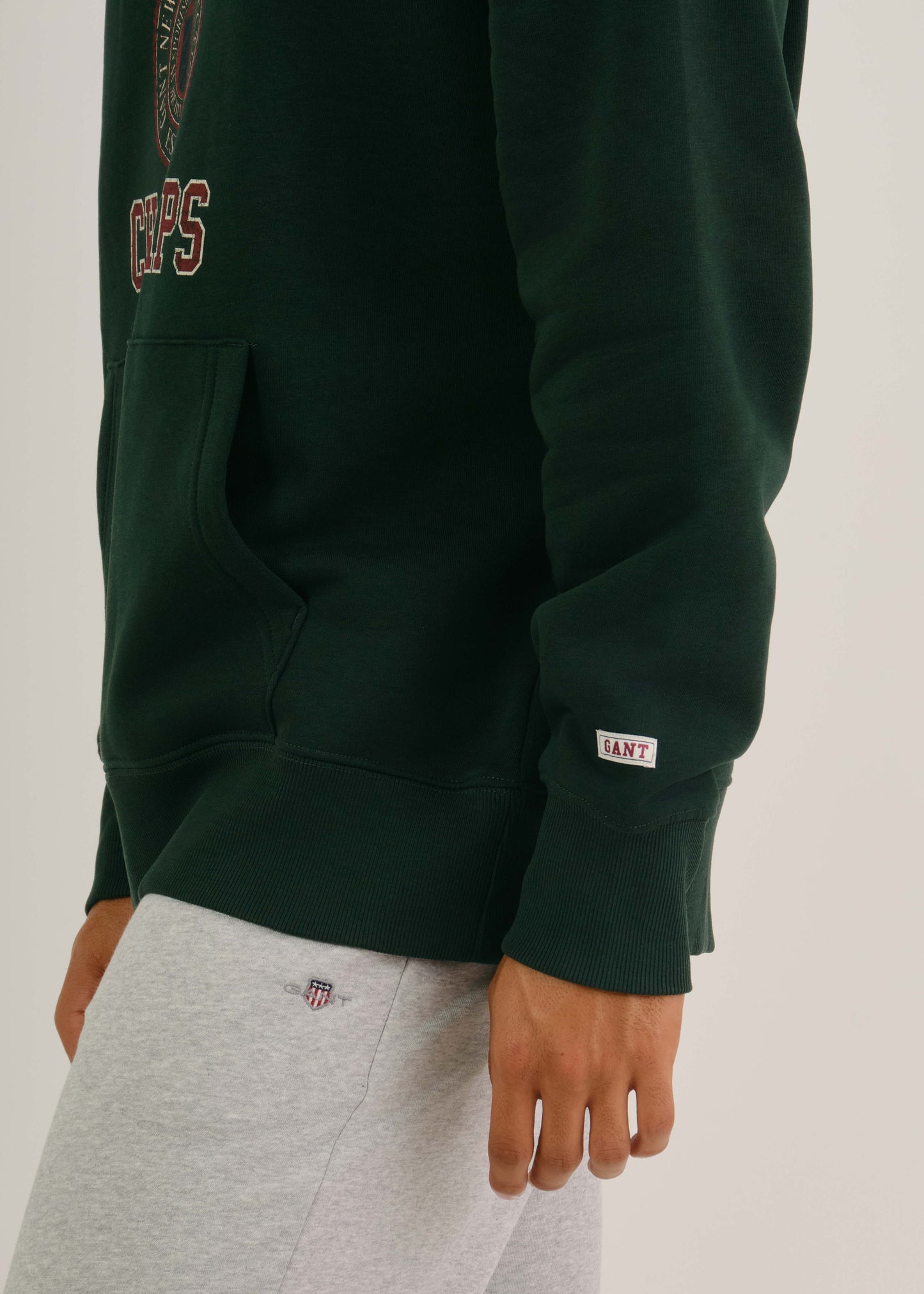 Champs Graphic Hoodie Tartan Green / M