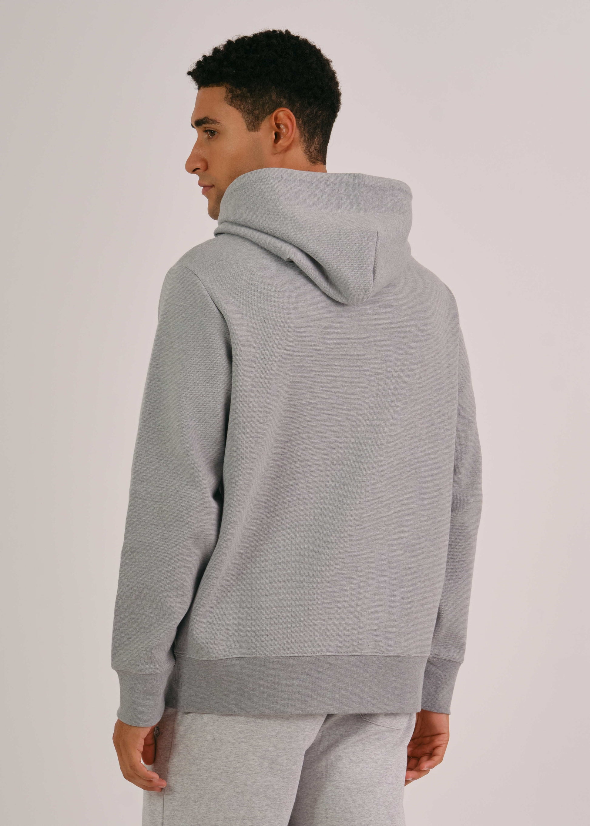 Small Graphic Hoodie Grey Melange / M