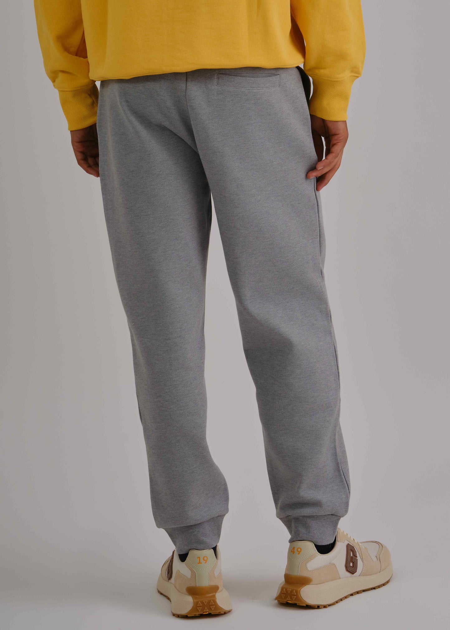 Small Graphic Sweatpants Grey Melange / M