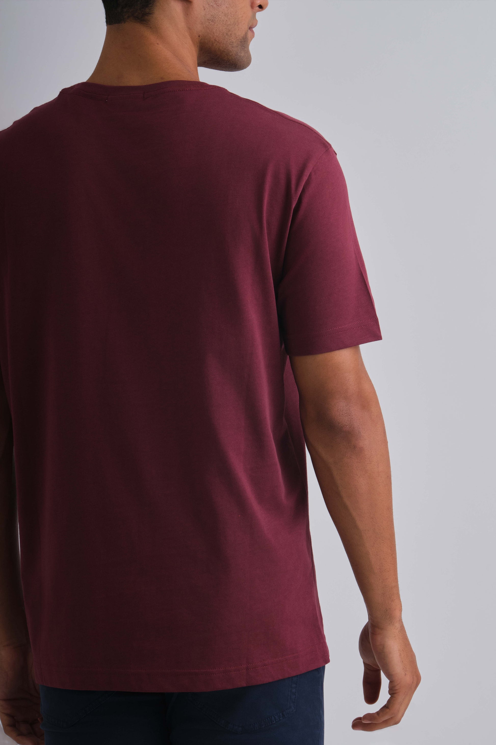 Regular Fit Shield T-Shirt Wine Red / M