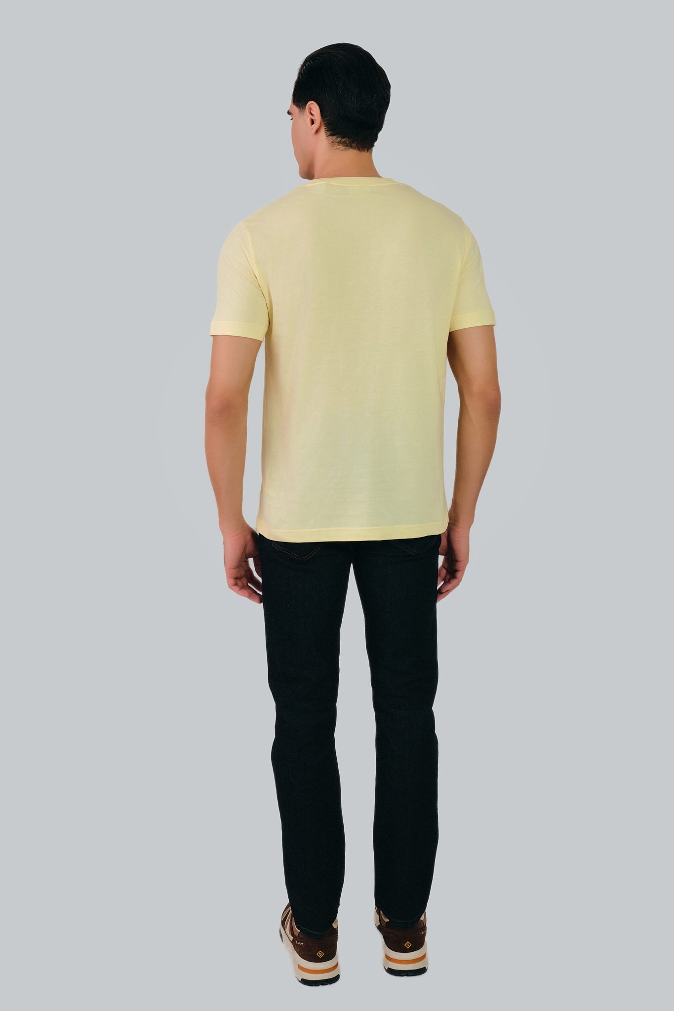 GANT Contrast Small Logo Tshirt Pastel Yellow / M