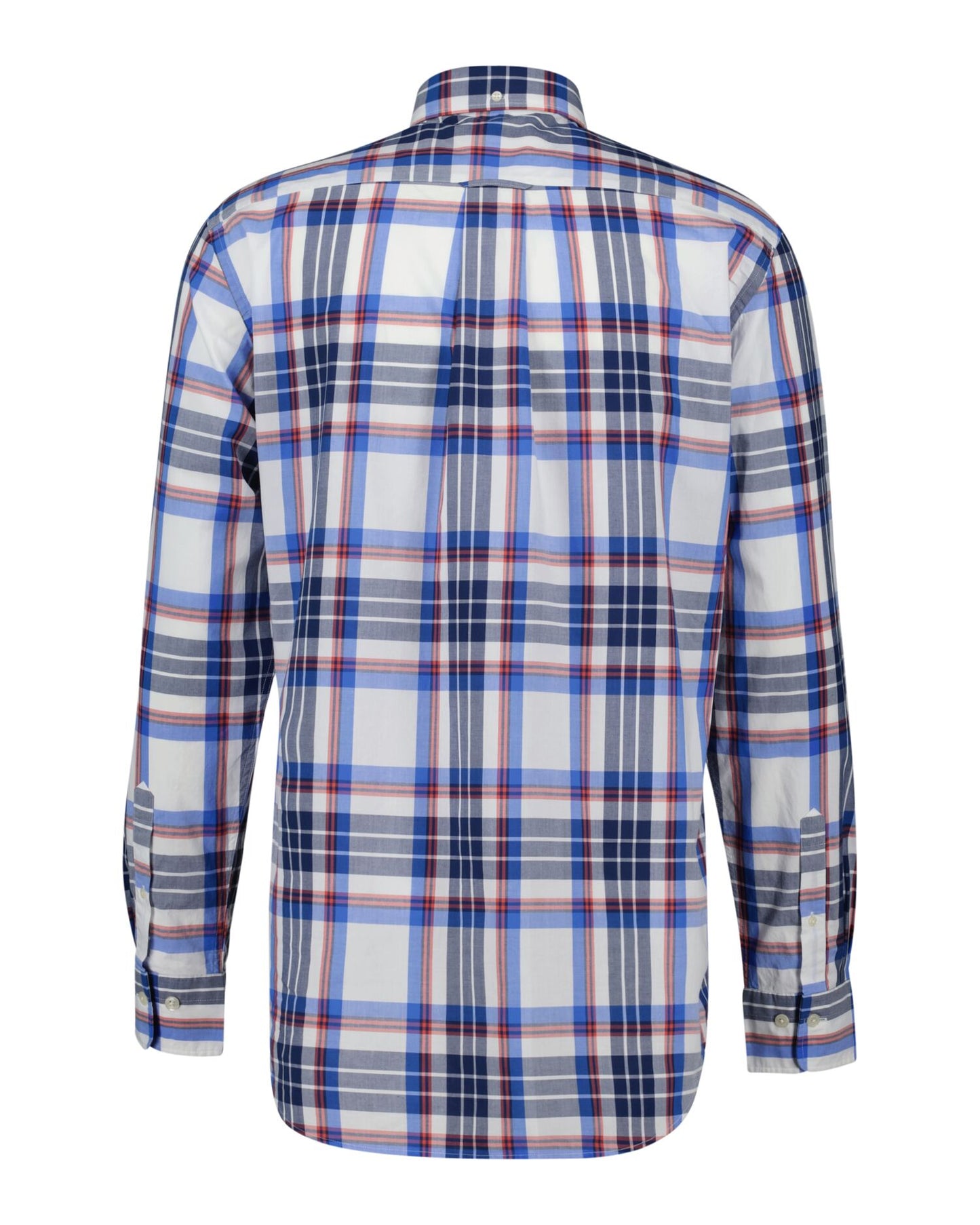 Reg Classic Poplin Check Shirt EGGSHELL / S