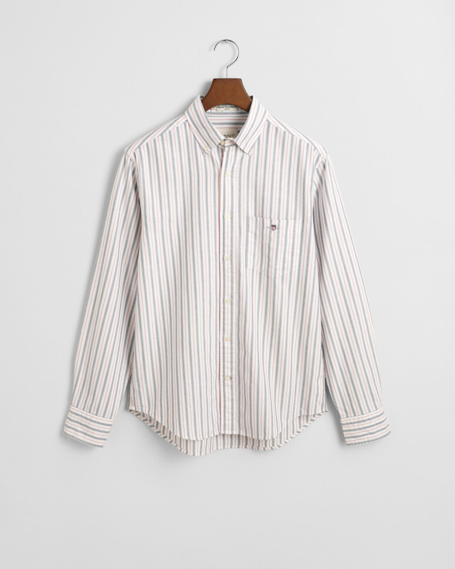 Reg Classic Oxford Stripe Shirt White / XS