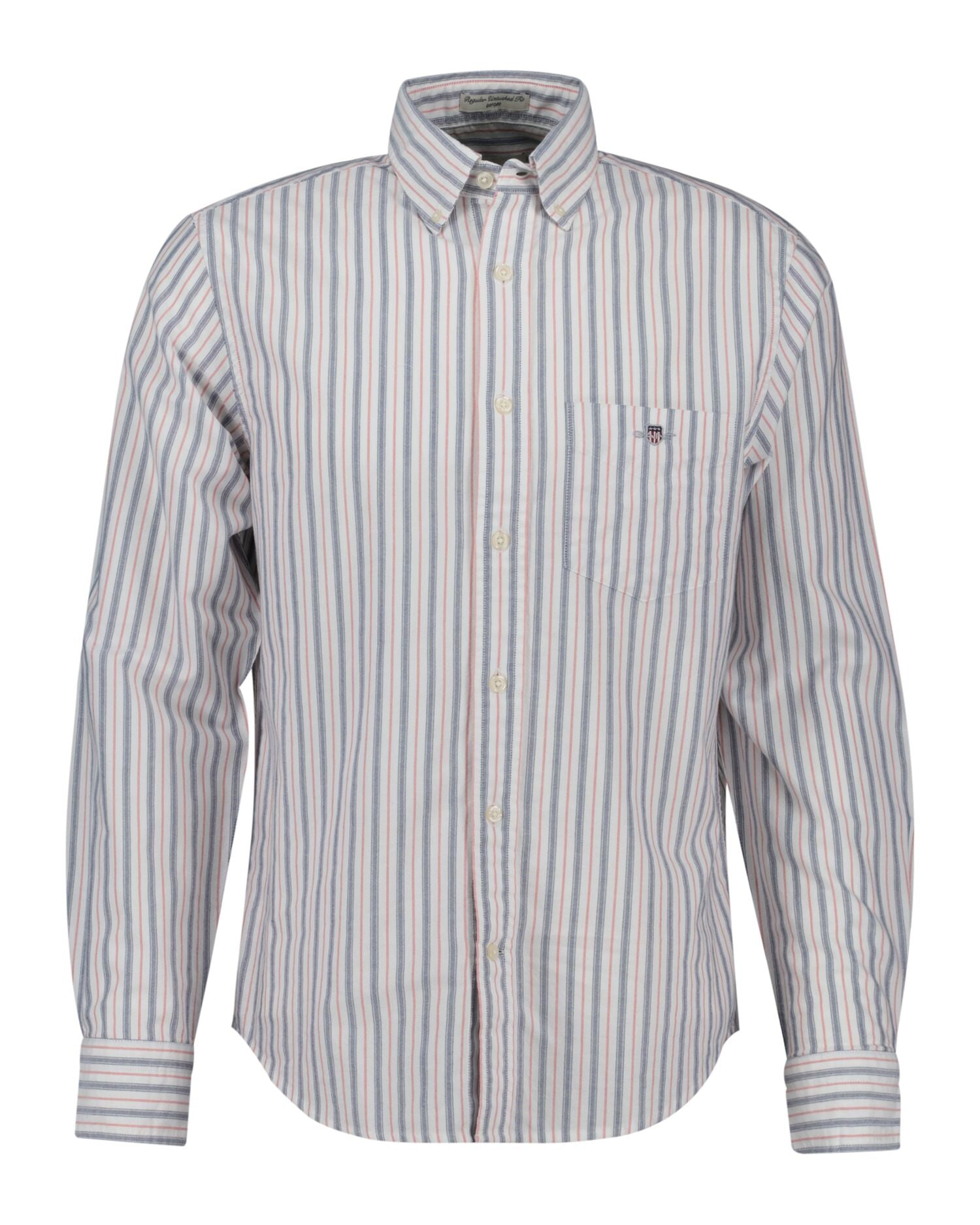 Reg Classic Oxford Stripe Shirt White / XS