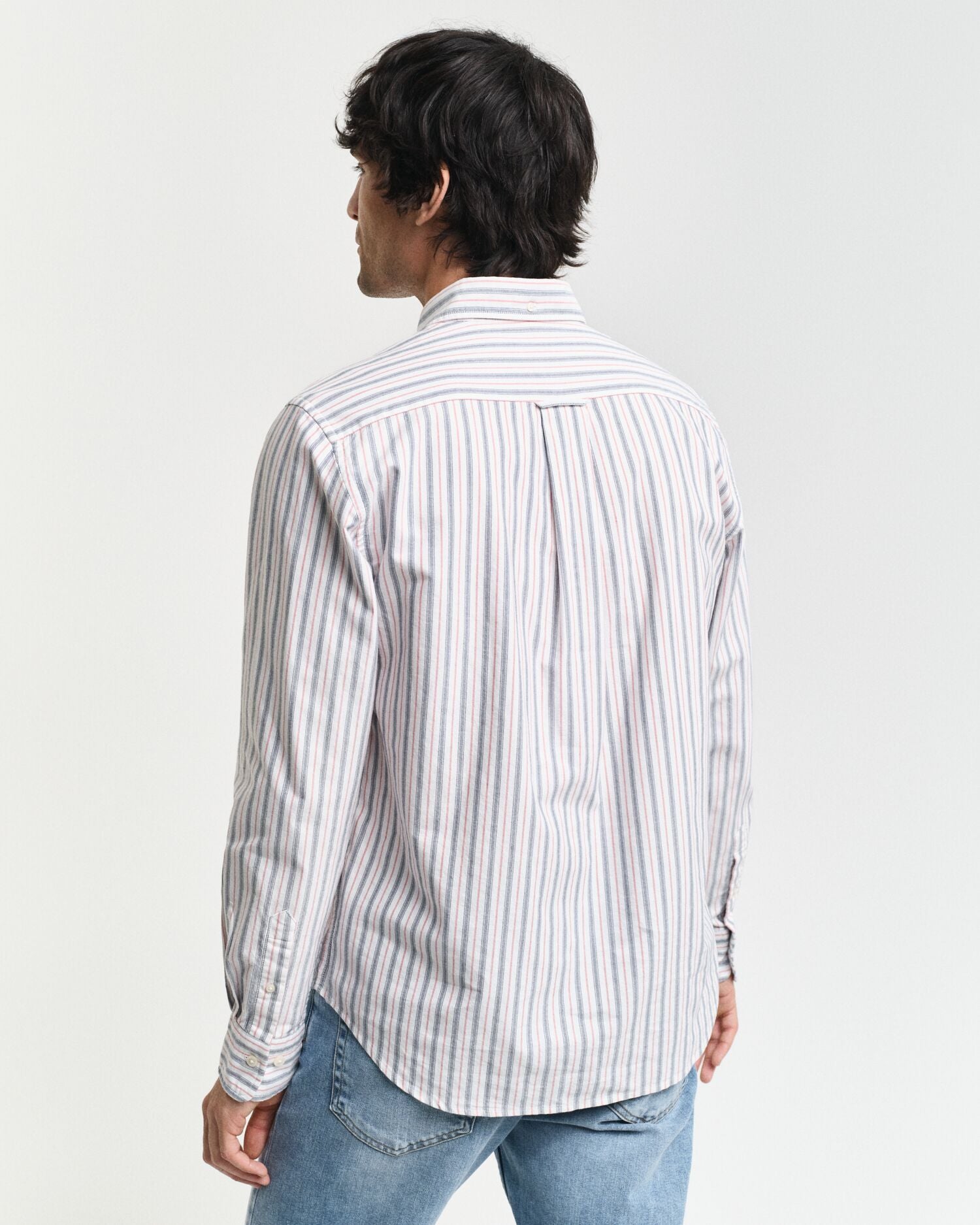 Reg Classic Oxford Stripe Shirt White / XS