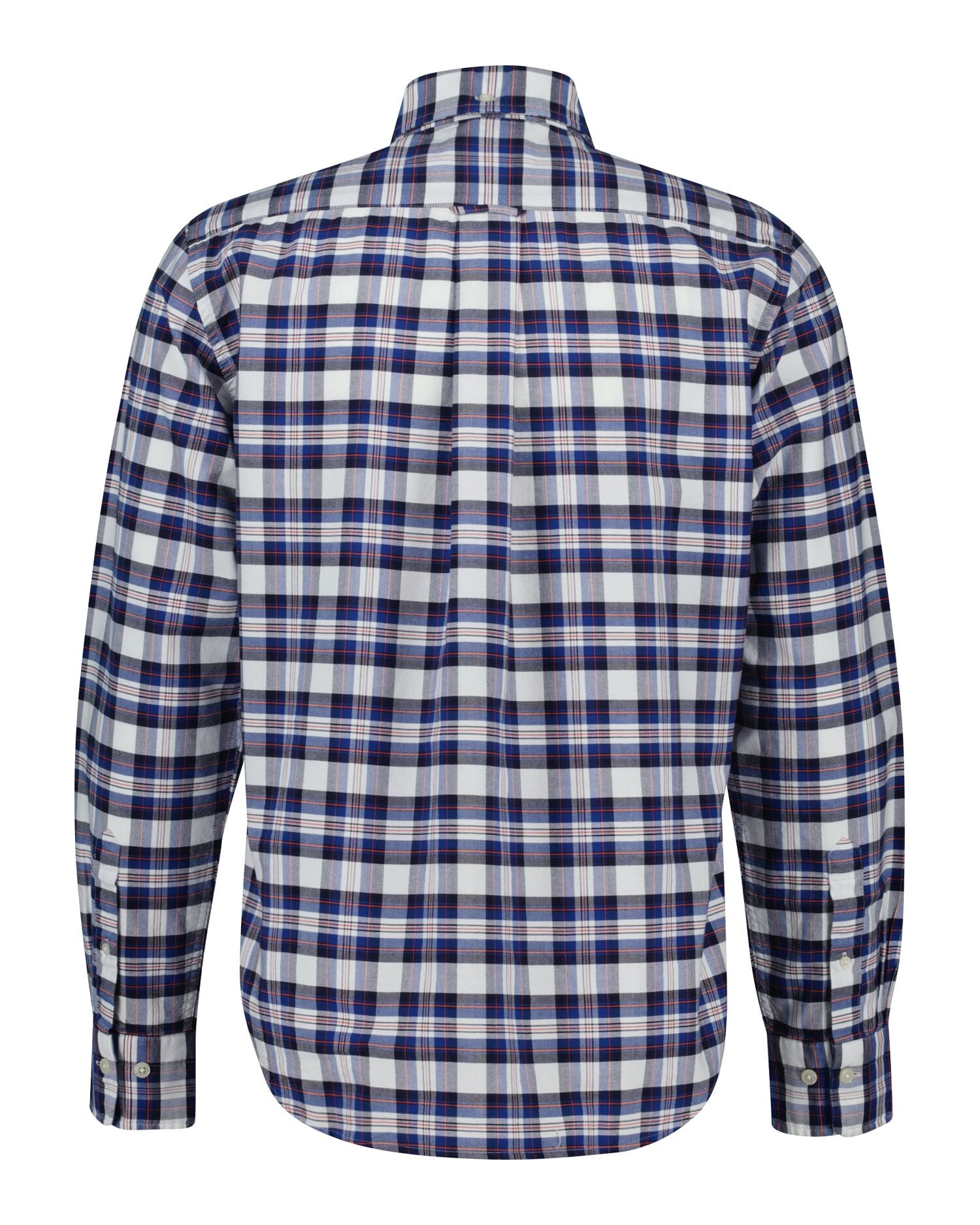 Reg Classic Oxford Check Shirt White / S