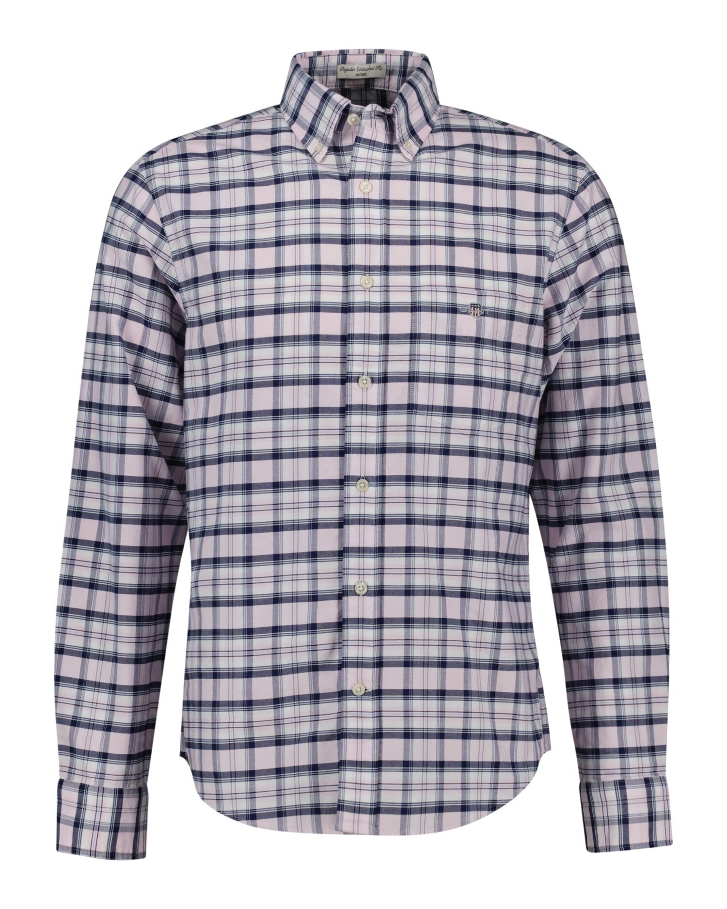 Reg Classic Oxford Check Shirt Pink / S