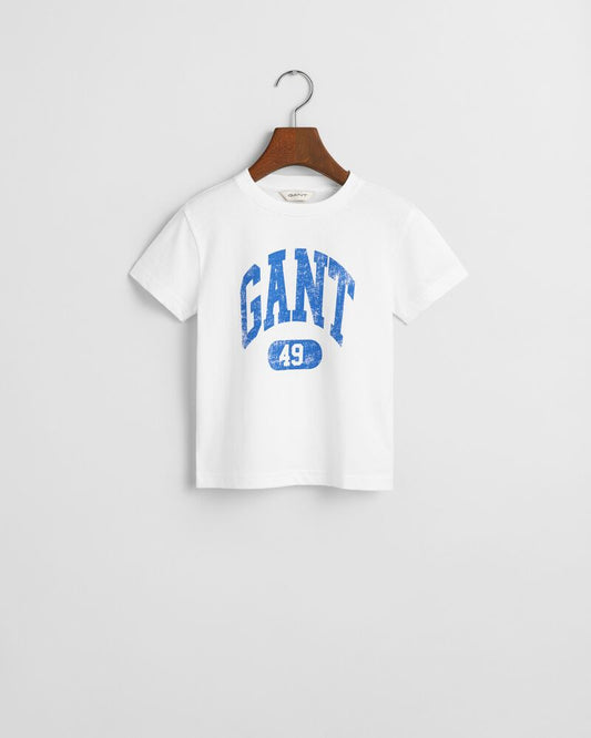 Gant 49 Arch Relaxed  T-Shirt White / 92