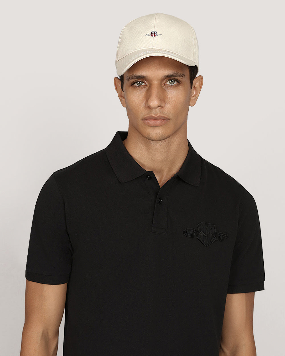 Gant High Shield Cotton Twill Cap PUTTY / ONESIZE