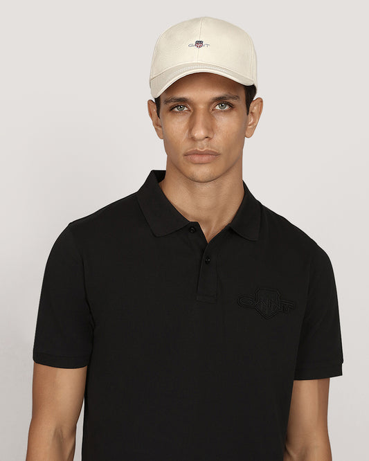 Gant High Shield Cotton Twill Cap PUTTY / ONESIZE