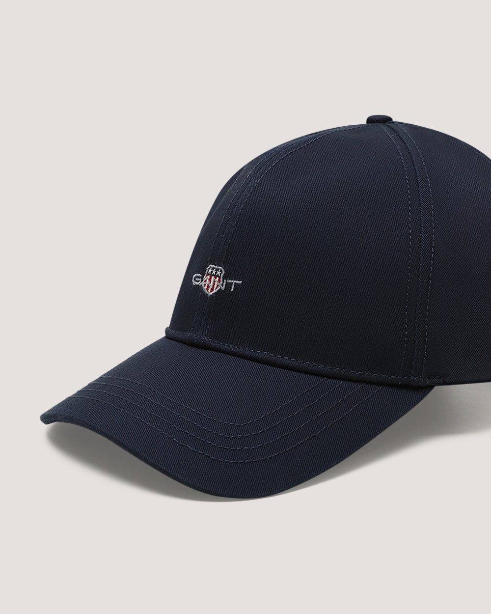 Gant High Shield Cotton Twill Cap MARINE / ONESIZE