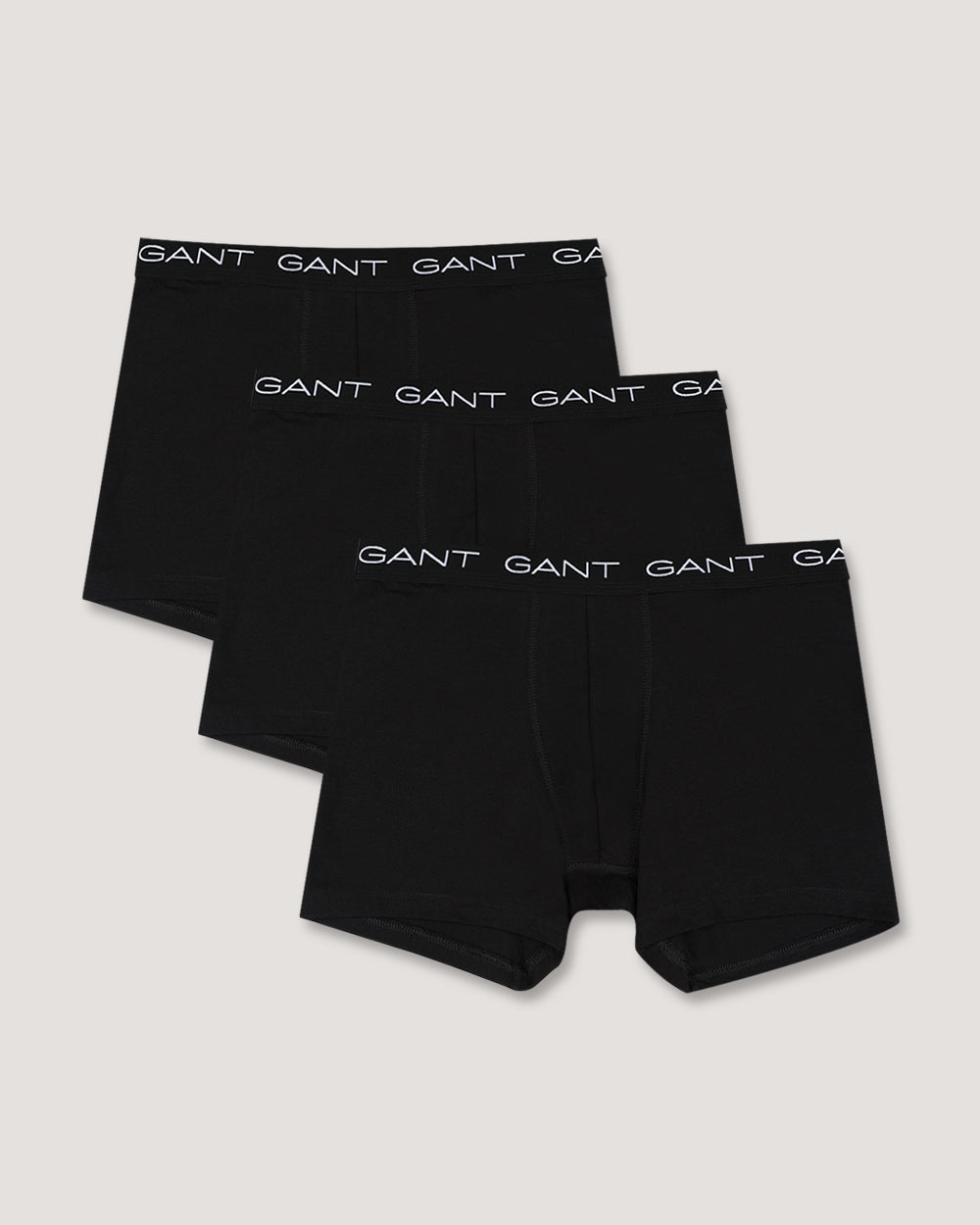 Gant Boxer Brief 3 Pack BLACK / M