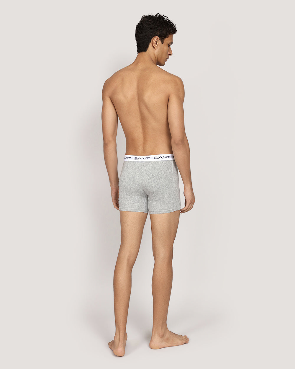 Gant Boxer Brief 3 Pack LIGHT GREY MELANGE / M