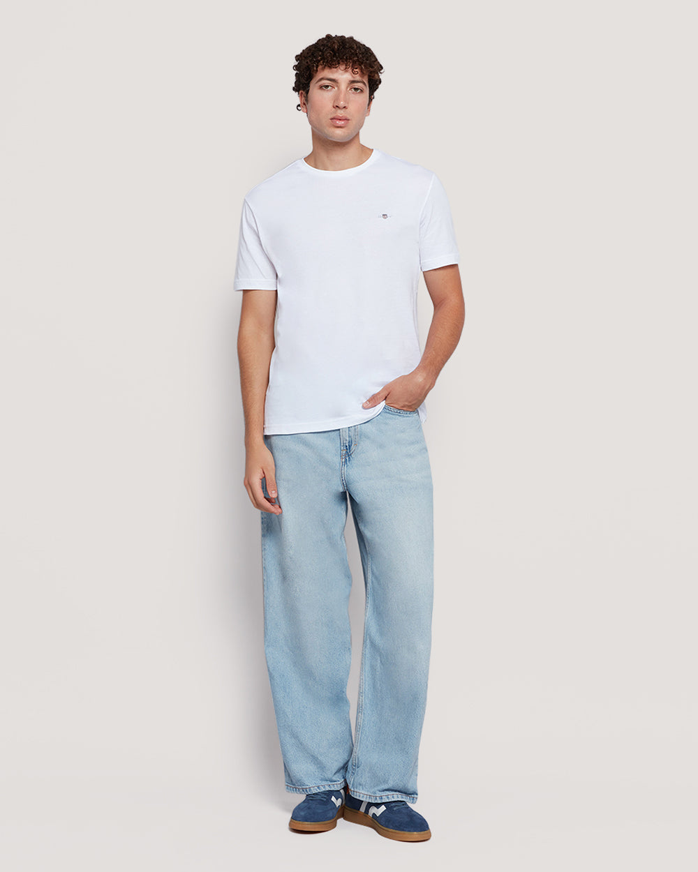 Shield Logo Ss T-Shirt White / M