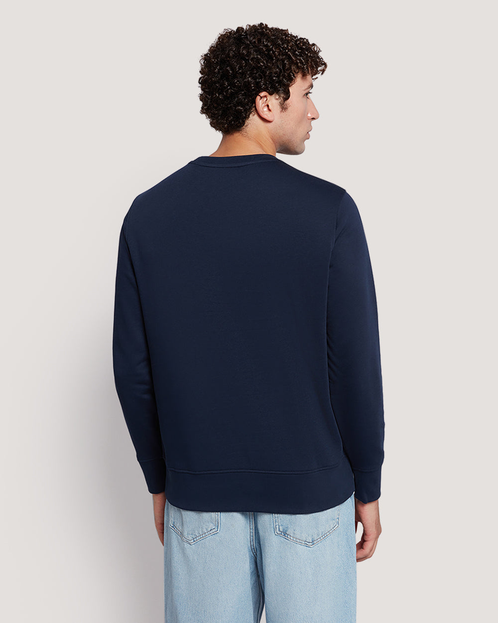 Gant Men’S Shield Logo Cotton Crewneck Sweatshirt MARINE / M