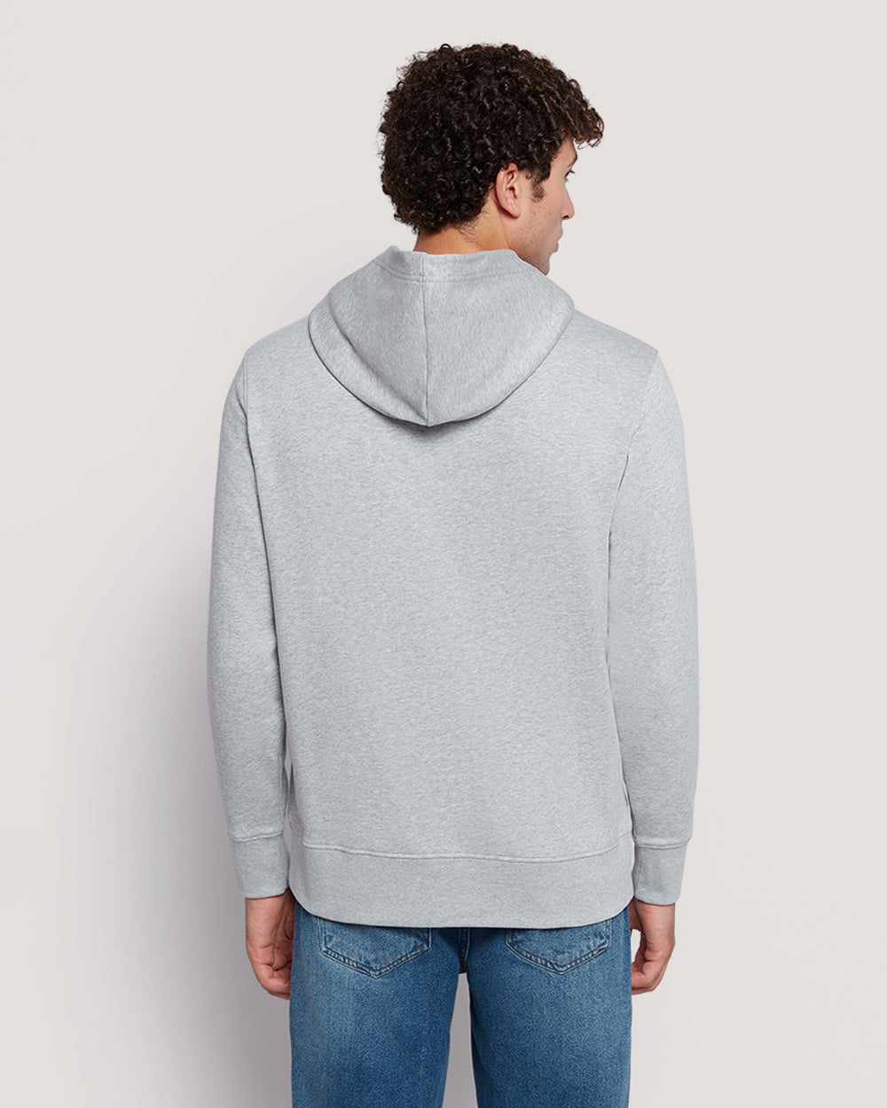 Gant Men’S Shield Logo Cotton Hoodie LIGHT GREY MELANGE / M