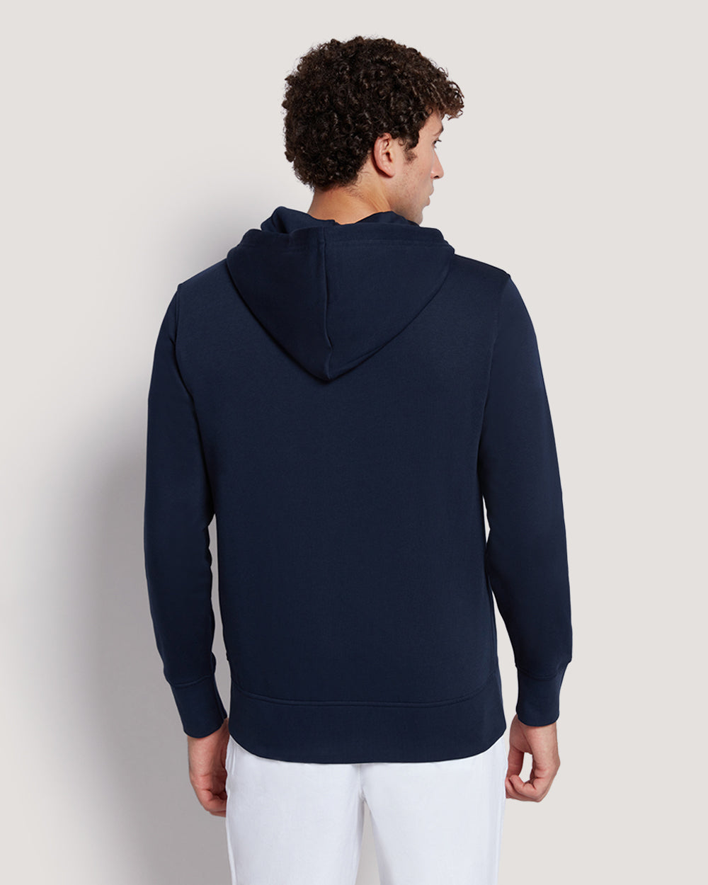 Gant Men’S Shield Logo Full Zip Cotton Hoodie MARINE / M