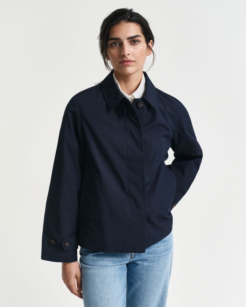 Short Cotton Car Coat