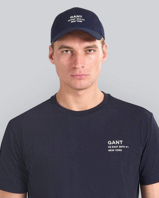 Small Script Graphic Cap Blue / OS